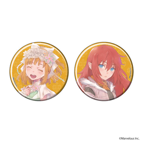 『ルーンファクトリーシリーズ』缶バッジ2個セット04/シア&トゥーナ(描き下ろしイラスト)